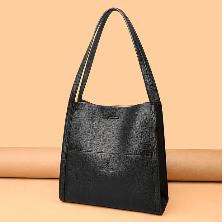Macy ™ Leren schoudertas | Tijdloos design